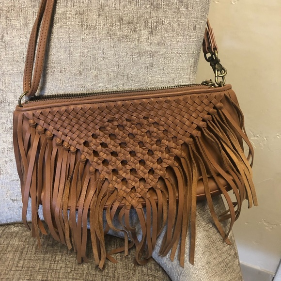 Pretty Fringed The Sak Purse